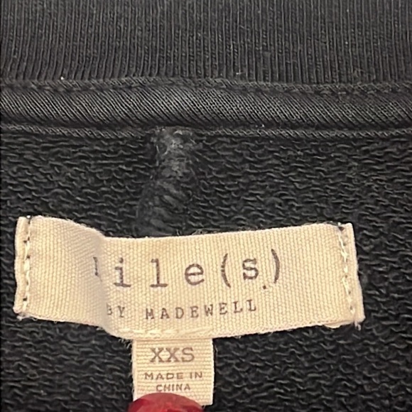 Madewell Reveur Drawstring Oversized Sweatshirt size XXS - Picture 11 of 13